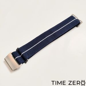 New Dark Blue/White M.N. Watch Strap (The Mariner Collection)